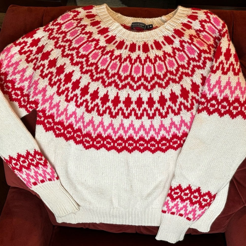 Vineyard Vines Fair Isle Wool Sweater